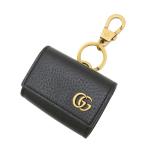 Yahoo! Yahoo!ショッピング(ヤフー ショッピング)GUCCI/グッチ GGマーモント 645117 airpodsケース/ミニポーチ  その他小物 レザー ブラック ユニセックス