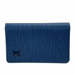 LOUIS VUITTON/ Louis * Vuitton epi SR0030 футляр для визитных карточек poshutokaruto vi jet футляр для карточек toredo голубой унисекс 