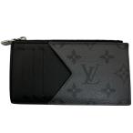 LOUIS VUITTON/ Louis * Vuitton f ковер men to кейс монограмма Eclipse M69533 футляр для карточек PVC черный мужской 