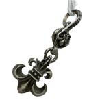 CHROME HEARTS/クロムハーツ ペンダントトップ ワンボール FLUER フレア チャーム シルバー 11.168g メンズ