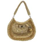 ANTEPRIMA/アンテプリマ ワイヤーバッグ 2WAYショルダーバッグ  ショルダーバッグ PVC/パテントレザー ベージュ/イエロー/ゴールド レディース