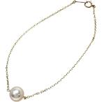 MIKIMOTO/ Mikimoto Akoya жемчуг 7.0mm браслет K14 Gold 1.3g 18.0cm женский 