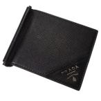 PRADA/ Prada 2MN077 зажим для денег имеется футляр для карточек safia-no кожа / type вдавлено . черный унисекс 