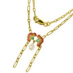 MASRIERA/マリエラ 花/フラワー 淡水真珠 約5.2mm ネックレス K18ゴールド 11. ...