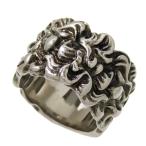 Yahoo! Yahoo!ショッピング(ヤフー ショッピング)11.5号GUCCI/グッチ たてがみ ライオン リング・指輪 シルバー 12.4g S ユニセックス