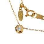Yahoo! Yahoo!ショッピング(ヤフー ショッピング)一粒ジュエリー ダイヤモンド 0.07ct ネックレス K18PGピンクゴールド 1.3g 46cm レディース