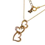 Yahoo! Yahoo!ショッピング(ヤフー ショッピング)Samantha Tiara/サマンサティアラ ハートモチーフ ダイヤモンド 計0.03ct ネックレス K18ゴールド 3.2g 43cm レディース