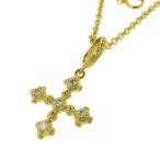 Yahoo! Yahoo!ショッピング(ヤフー ショッピング)AHKAH/アーカー メモリアルクロス ダイヤモンド 計0.18ct ネックレス K18ゴールド 8.9g 42cm レディース