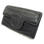  кошелек для мелочи . двоякое применение [hen заем производства ] коврик обработка футляр для карточек крокодил серый унисекс 