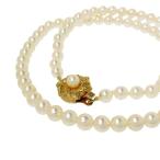 Yahoo! Yahoo!ショッピング(ヤフー ショッピング)アコヤベビー真珠 4.5〜5mm ネックレス シルバー/GP 13.1g 38cm レディース