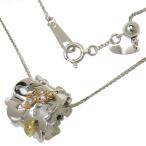 【DuNoA/デュノア】 ダイヤモンド 計0.15ct ネックレス K18WGホワイトゴールド/K18YGイエローゴールド/K18PGピンクゴールド 6.9g 50cm レディース