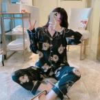 授乳服 マタニティーパジャマ レディース 春夏秋 長袖 綿 産前/産後セット  妊娠 上下セット 授乳口付き ルームウェア 部屋着 ママ 2点パジャマ 通気