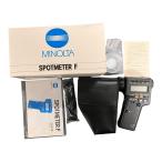 # превосходный товар MINOLTA SPOTMETER F Minolta спот измерительный прибор люксметр оригинальный кейс ремешок с прилагаемой инструкцией товар в наличии 