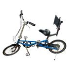 #taruta Roo gaTYPE-F складной велосипед голубой складной велосипед на маленьких колесах рабочее состояние подтверждено корпус только 