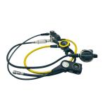 #AQUA LUNG ATOMIC TITANIUM T1X регулятор комплект SAS мера Octopus дайвинг для рабочее состояние подтверждено 2464084