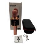 #SanDony D18 караоке Mike беспроводной Bluetooth соответствует rose Gold рабочее состояние подтверждено принадлежности есть с футляром 2510408