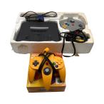 # nintendo Nintendo 64 корпус NUS-001 контроллер серый желтый NUS-005 с коробкой комплект 