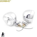 ショッピングチョッパー 【並行輸入品】 12V バイククローム LED レトロ通過運転スポットフォグランプハーレーチョッパーレトロカフェレーサーロイヤルエンフィールド