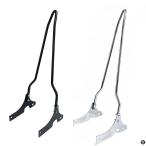 ショッピングハーレー バイク統合取り外し可能ピリオンシートシーシーバー直立ハーレー X48 XL883 XL1200 スポーツスター V72 2007-2023 クローム