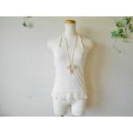  L'Est Rose LEST ROSE лето направление тонкий вязаный. bare top топ 2