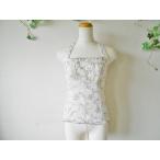  L'Est Rose LEST ROSE. цветок вышивка. симпатичный топ на бретелях блуза 2