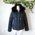  Laisse Passe LAISSE PASSE мех лисы использование с хлопком жакет чёрный 36