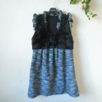 FAIUY туника One-piece M женский зима оборка безрукавка 