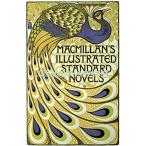 美しい孔雀Macmillan 's Illustrated標準の小説Art Nouveau 18&amp;#xA0;" x 30&amp;#xA0;"イメージサイズヴィンテージポスターR