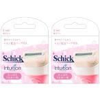 シック Schick カミソリ イントゥイション さっぱりうるおい肌 替刃 3個入 2箱 セット