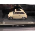 Fiat 500L 1965 Cream Minichamps