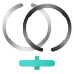 ESR magsafe кольцо кружка safe наклейка мощный поглощение магнит кольцо магнитный беспроводной зарядка соответствует комплект супер тонкий MagSafe соответствует metal li