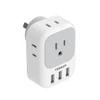  переходник O модель путешествие за границу для переходник o type 4 шт AC.3USB порт TESSAN переходник адаптор o модель розетка изменение o-