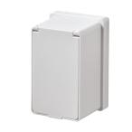  Elpa (ELPA) розетка покрытие 1 полосный повышение для большая вместимость место хранения box кабель регулировка электропроводка .. пыль предотвращение ребенок домашнее животное баловство предотвращение огонь 