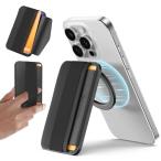 ショッピングマグ 新登場 スタンド付き Sinjimoru magsafe カードケース グリップで片手操作が便利 強力磁力 3000G マグセーフ カードケ