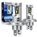 [ промышленные круги самый ....!]SUPAREE H4 LED передняя фара соответствующий требованиям техосмотра . свет Hi/Lo 14000lm 20W*2 6500K галоген ..