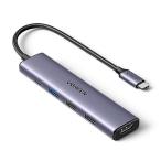 UGREEN Revodok 105 USB C ступица 5-IN-1 HDMI мощность USB ступица Type-C 100W PD внезапный скорость зарядка 1*US