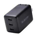  Elecom зарядное устройство всего 65W 3 порт Type-C USB PD соответствует swing тип штекер принятие черный EC-AC11267BK