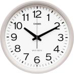 CASIO( Casio ) настенные часы стена настенные часы электро-магнитные часы аналог вечер секунд игла остановка жемчужно-белый IQ-351AMJ-7JF