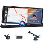 ショッピングカーナビ Jansite 専用スタンド付きポータブルディスプレイオーディオ 2025新型 10.26インチ カーナビ カープレイ タッチパネル CarPl