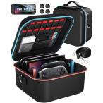 ショッピングゲーム機 ivoler 新型携帯ゲーム機Switch 2 （2025）対応 オールインワン コンパクト キャリングケース ハードシェル 液晶保護フィルム2