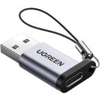 UGREEN USB Type-C �ϊ��A�_�v�^ USB 3.1 Type C ���X to USB 3.0 �I�X �ϊ� 10Gbps QC3.0