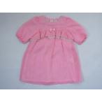 ★5 新品 未使用 メゾピアノ mezzo piano アウトレット 子供服 女の子 120cm チュニック ブラウス ピンク 水玉 春 夏 トップス ガールズ 女児 キッズ 古着