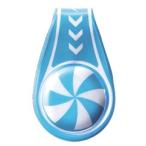 nichiyo-[ ground Golf soft маркер (габарит) держатель спираль ] MH-SES Sky голубой 