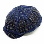 wigens（ヴィゲーン・ヴィゲーンズ）Newsboy classic cap (NAVY)MAGEE キャスケットハンチング ニュースボーイ