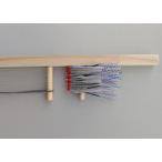 手づくり船頭仕立て別誂 沖メバル仕掛けハゲ皮 黒毛紫レインボー ネムリセイゴ12号 10本針