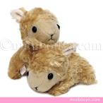 アルパカ ぬいぐるみ 動物 A-SHOW Little Beans リトルビーンズ アルパカ ベージュ 11cm