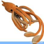 Yahoo! Yahoo!ショッピング(ヤフー ショッピング)ダイオウイカ ぬいぐるみ 深海生物 水族館 おみやげ A-SHOW 栄商 大王烏賊 ブラウン 76cm