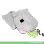 Yahoo! Yahoo!ショッピング(ヤフー ショッピング)カバのぬいぐるみ かば グッズ 雑貨 A-SHOW（栄商） ぱっくんクラブ　携帯ストラップ 河馬 7cm メール便発送可
