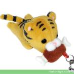 Yahoo! Yahoo!ショッピング(ヤフー ショッピング)トラ 虎 ぬいぐるみ グッズ 雑貨 A-SHOW（栄商） ぱっくんクラブ　携帯ストラップ ブラウンタイガー 7cm 　まんぼう屋ドットコム