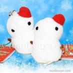Yahoo! Yahoo!ショッピング(ヤフー ショッピング)雪だるま ぬいぐるみ おもしろ雑貨 A-SHOW ムニュマム 携帯ストラップ ゆきだるま 5.5cm メール便発送可